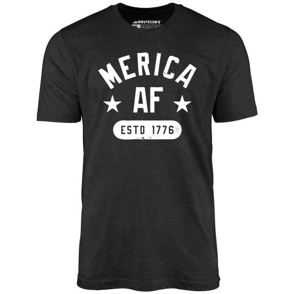 Merica AF - Unisex T-Shirt - Image 6
