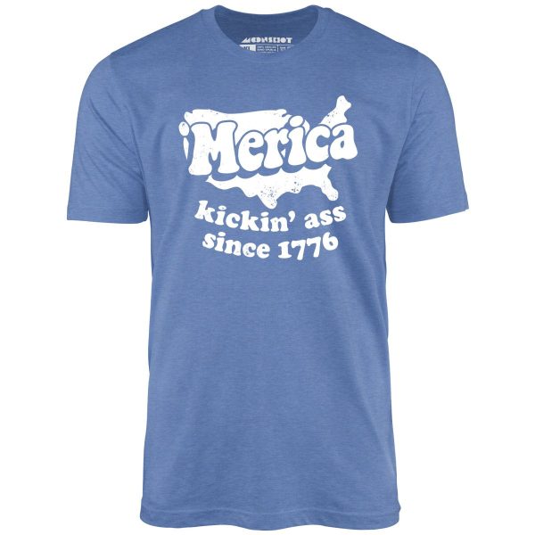 'Merica Kickin' Ass Since 1776 - Unisex T-Shirt - Image 9